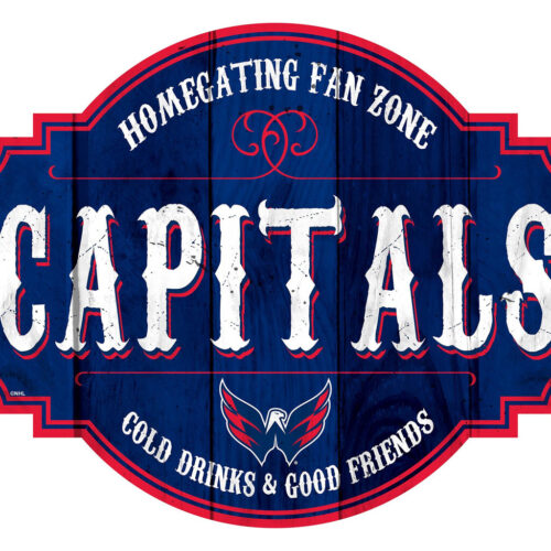 Washington Capitals Sign Wood 12 Inch Homegating Tavern – Special Order