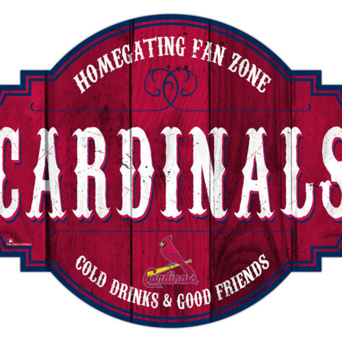 St. Louis Cardinals Sign Wood 12 Inch Homegating Tavern