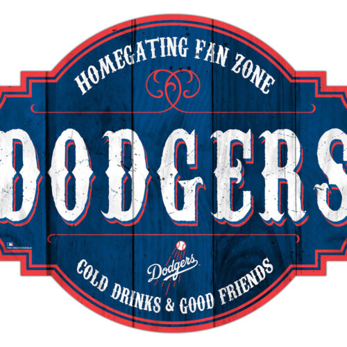 Los Angeles Dodgers Sign Wood 12 Inch Homegating Tavern