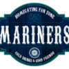 Seattle Mariners Sign Wood 12 Inch Homegating Tavern