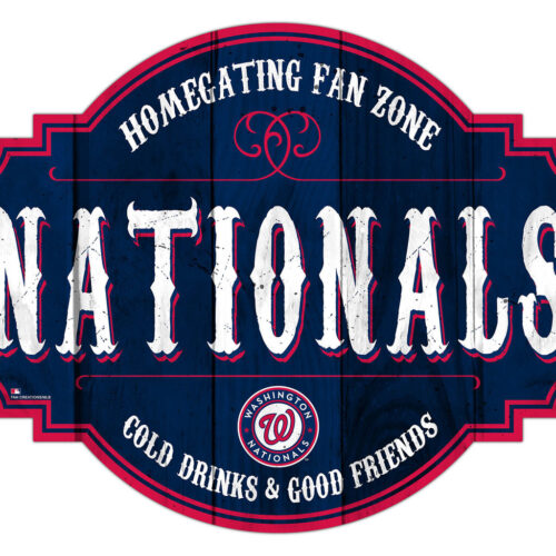 Washington Nationals Sign Wood 12 Inch Homegating Tavern