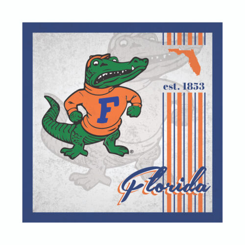 Florida Gators Sign Wood 10×10 Album Design