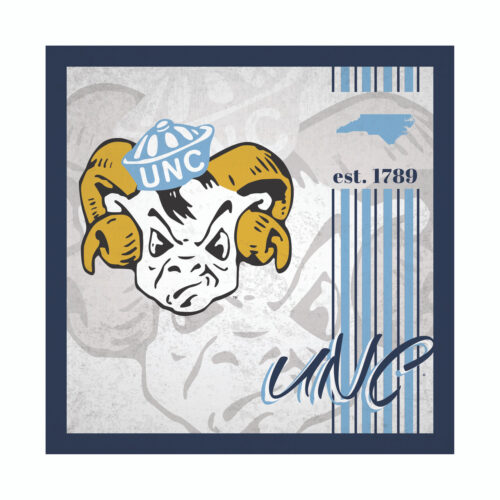 North Carolina Tar Heels Sign Wood 10×10 Album Design