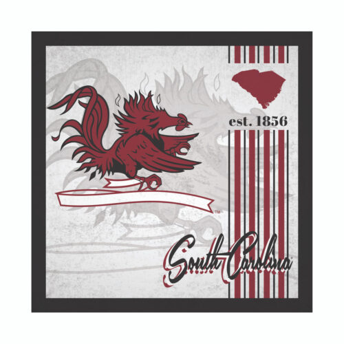 South Carolina Gamecocks Sign Wood 10×10 Album Design