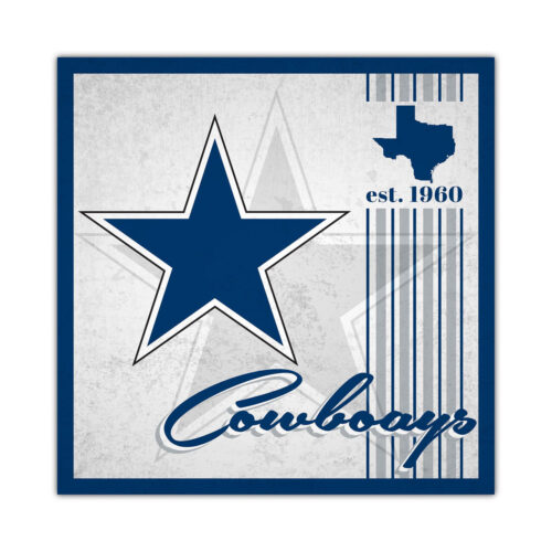 Dallas Cowboys Sign Wood 10×10 Album Design