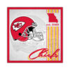 Kansas City Chiefs Sign Wood 10×10 Album Design