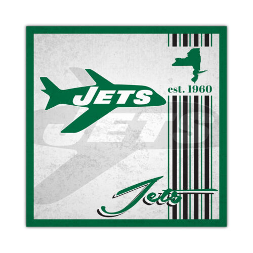 New York Jets Sign Wood 10×10 Album Design