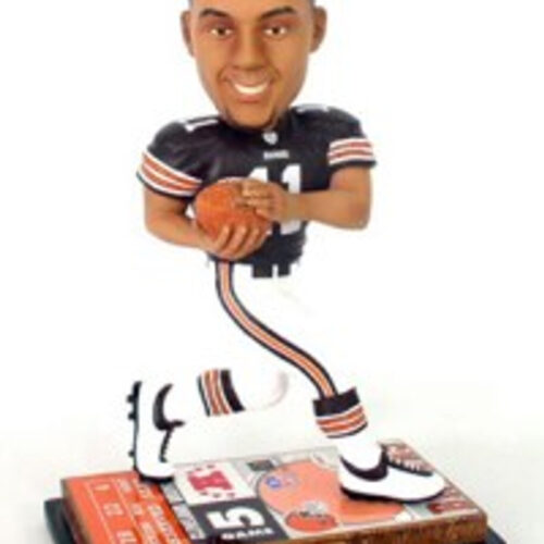 Cleveland Browns Kellen Winslow Jr. Ticket Base Forever Collectibles Bobblehead