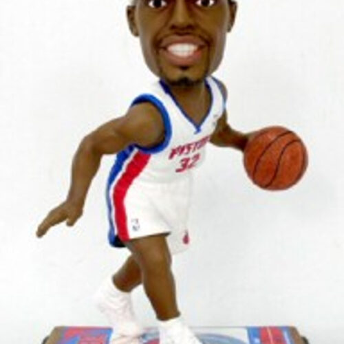 Detroit Pistons Richard Hamilton Ticket Base Forever Collectibles Bobblehead CO