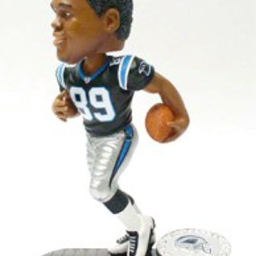 Carolina Panthers Steve Smith Forever Collectibles Black Base Bobblehead CO