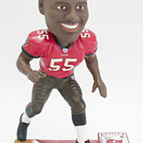 Tampa Bay Buccaneers Derrick Brooks Forever Collectibles On Field Bobblehead CO