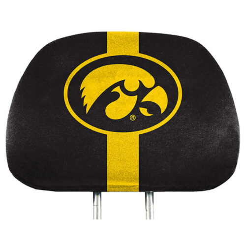 Iowa Hawkeyes Headrest Covers Full Printed Style – Special Order