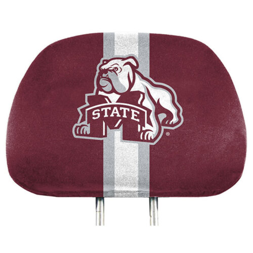 Mississippi State Bulldogs Headrest Covers Full Printed Style – Special Order