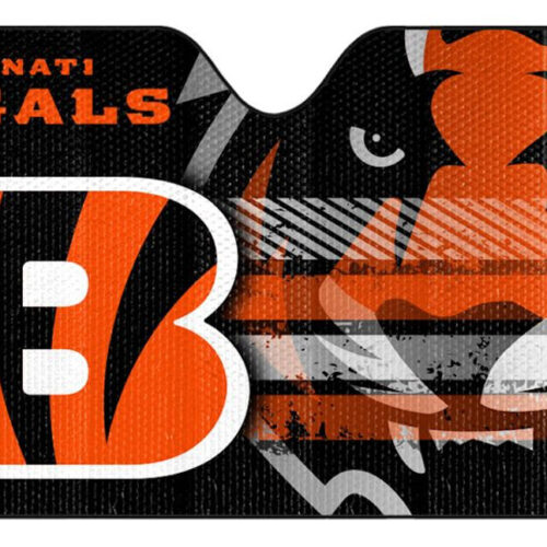 Cincinnati Bengals Auto Sun Shade – 59″x27″