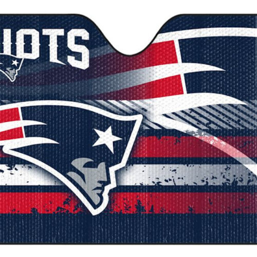 New England Patriots Auto Sun Shade – 59″x27″