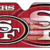 San Francisco 49ers Auto Sun Shade – 59″x27″