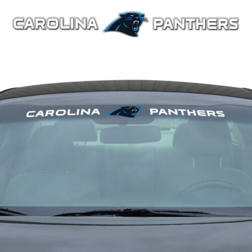 Carolina Panthers Decal 35×4 Windshield