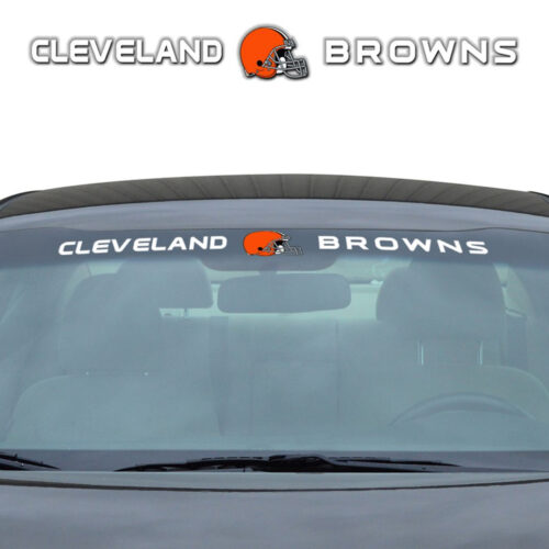 Cleveland Browns Decal 35×4 Windshield