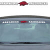 Arkansas Razorbacks Decal 35×4 Windshield