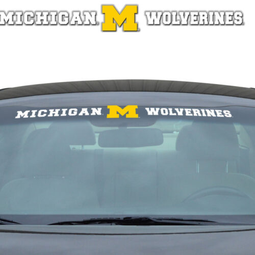 Michigan Wolverines Decal 35×4 Windshield