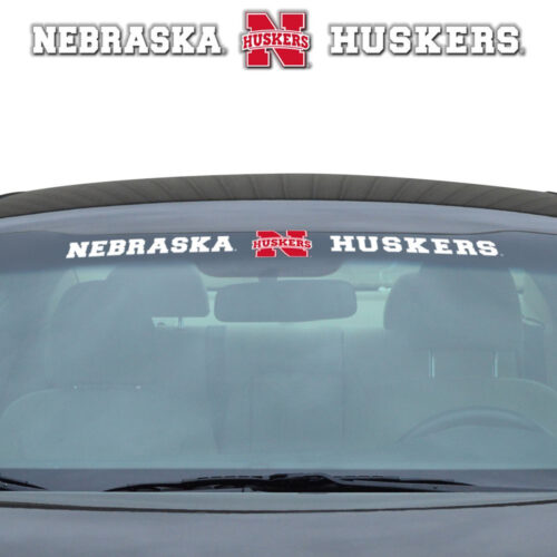 Nebraska Cornhuskers Decal 35×4 Windshield