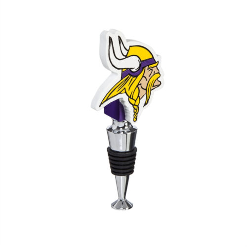 Minnesota Vikings Wine Bottle Stopper Logo – Special Order