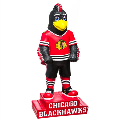 Chicago Blackhawks Garden Statue Mascot Design