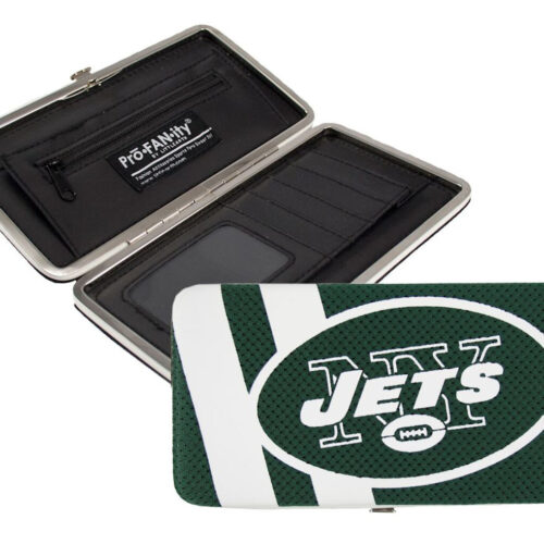 New York Jets Shell Mesh Wallet