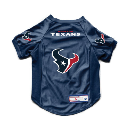 Houston Texans Pet Jersey Stretch Size Big Dog