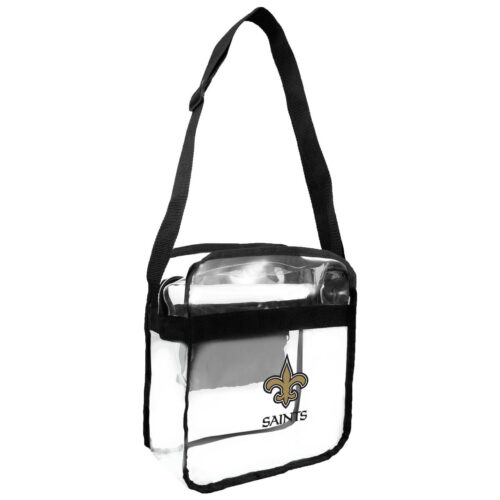 New Orleans Saints Clear Carryall Crossbody – Special Order