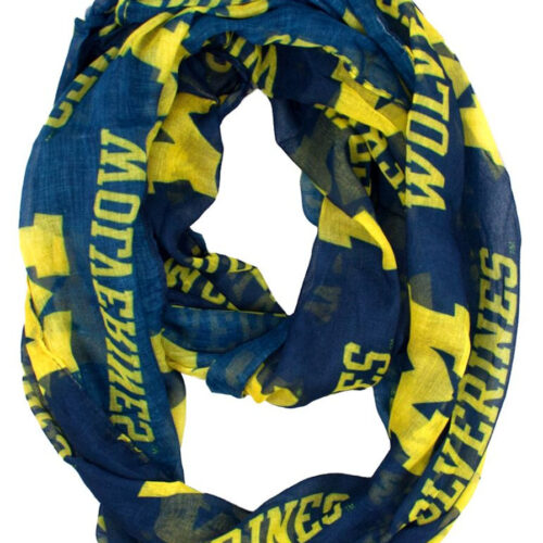 Michigan Wolverines Infinity Scarf