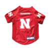 Nebraska Cornhuskers Pet Jersey Stretch Size L