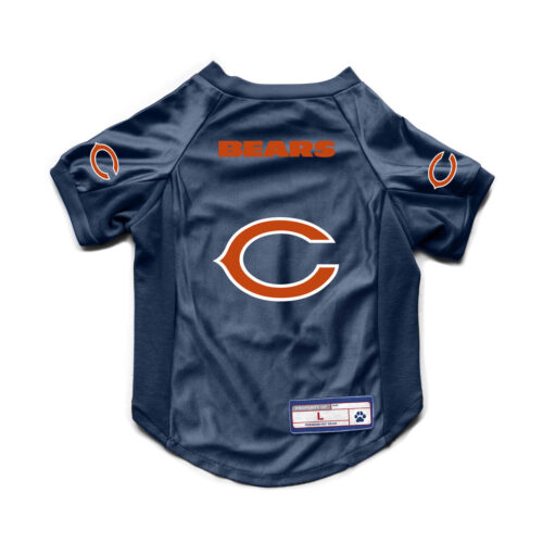 Chicago Bears Pet Jersey Stretch Size L – Special Order