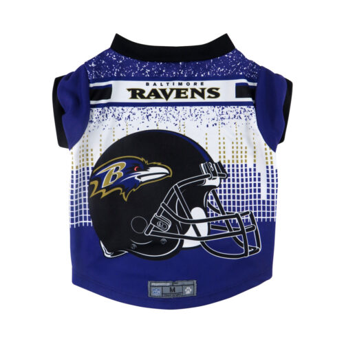 Baltimore Ravens Pet Performance Tee Shirt Size L