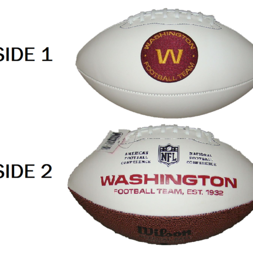 Washington Football Team Football Full Size Autographable