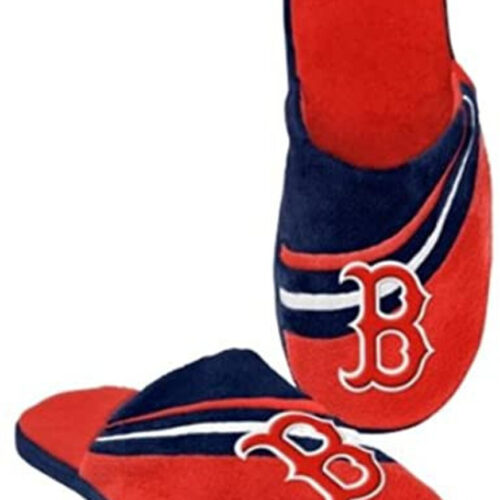 Boston Red Sox Slipper – Big Logo Stripe – (1 Pair) – L