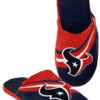 Houston Texans Slipper – Big Logo Stripe – (1 Pair) – L CO