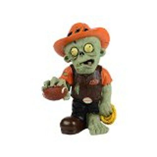 Oklahoma State Cowboys Zombie Figurine – Thematic w/Football CO