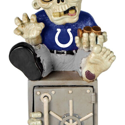 Indianapolis Colts Zombie Figurine Bank CO