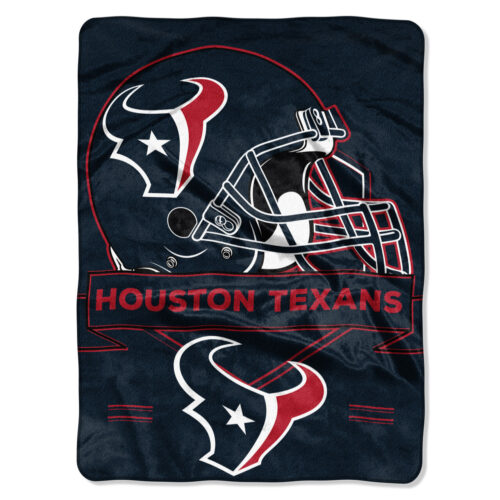 Houston Texans Blanket 60×80 Raschel Prestige Design