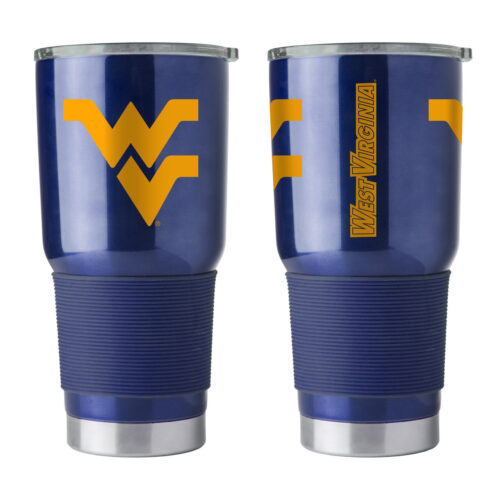 West Virginia Mountaineers Travel Tumbler 30oz Ultra Navy CO