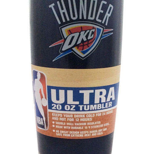 Oklahoma City Thunder Travel Tumbler 20oz Ultra Blue CO