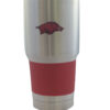 Arkansas Razorbacks Travel Tumbler 30oz Ultra Silver CO