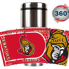 Ottawa Senators Travel Tumbler 16oz with Metallic Graphics CO