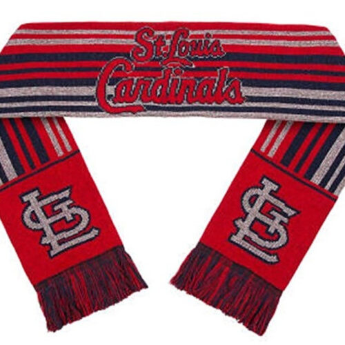 St. Louis Cardinals Glitter Stripe Scarf