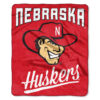 Nebraska Cornhuskers Blanket 50×60 Raschel Alumni Design