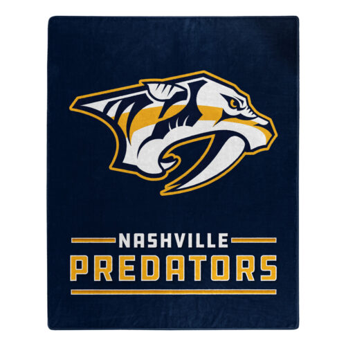 Nashville Predators Blanket 50×60 Raschel Interference Design