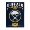 Buffalo Sabres Blanket 60×80 Raschel Inspired Design