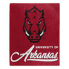 Arkansas Razorbacks Blanket 50×60 Raschel Signature Design