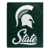 Michigan State Spartans Blanket 50×60 Raschel Signature Design